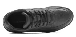 Rockport World Tour Classic Black Leather Lace-Up Walking Shoe -Walking On A Cloud rocmwt18b