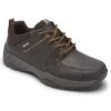 Rockport XCS Spruce Peak Brown Waterproof Leather Lace-Up Walking Shoe