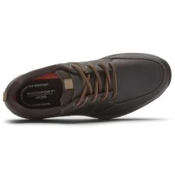 Rockport XCS Spruce Peak Brown Waterproof Leather Lace-Up Walking Shoe -Walking On A Cloud rocsprucep02d