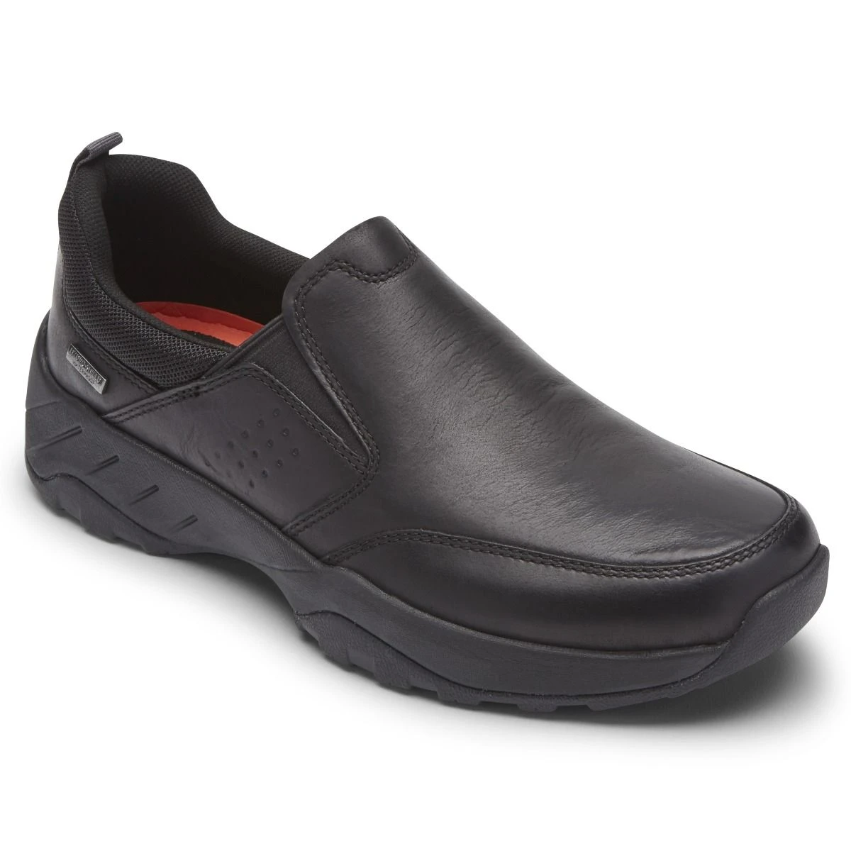 Rockport XCS Spruce Peak Black Waterproof Leather Slip-On Shoe 3 Rockport XCS Spruce Peak Black Waterproof Leather Slip-On Shoe