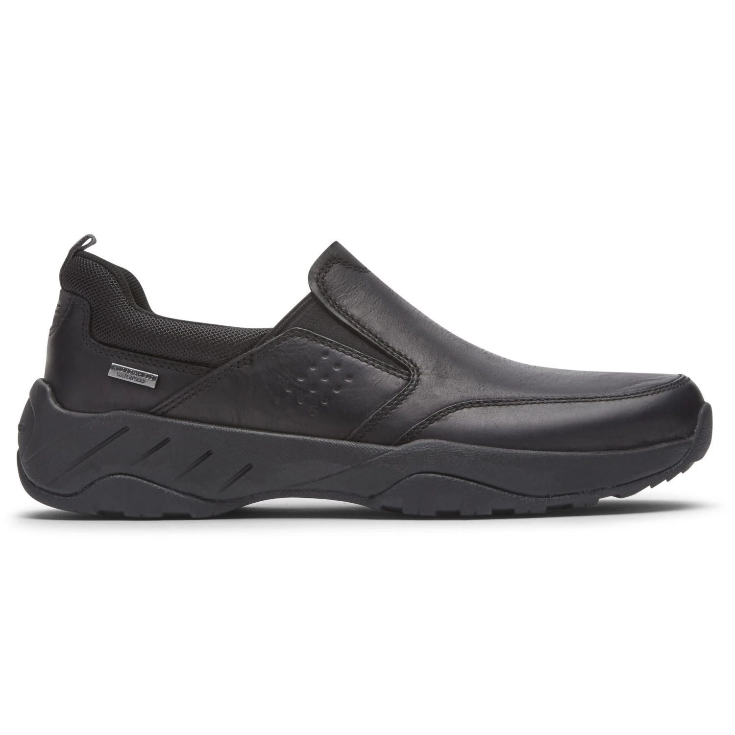 Rockport XCS Spruce Peak Black Waterproof Leather Slip-On Shoe 5 Rockport XCS Spruce Peak Black Waterproof Leather Slip-On Shoe - Image 3