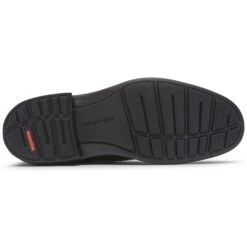 Rockport Tanner Black Leather Slip-On Dress Shoe 7 Rockport Tanner Black Leather Slip-On Dress Shoe -Walking On A Cloud roctannerso01b