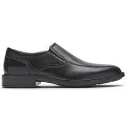 Rockport Tanner Black Leather Slip-On Dress Shoe 8 Rockport Tanner Black Leather Slip-On Dress Shoe -Walking On A Cloud roctannerso01c