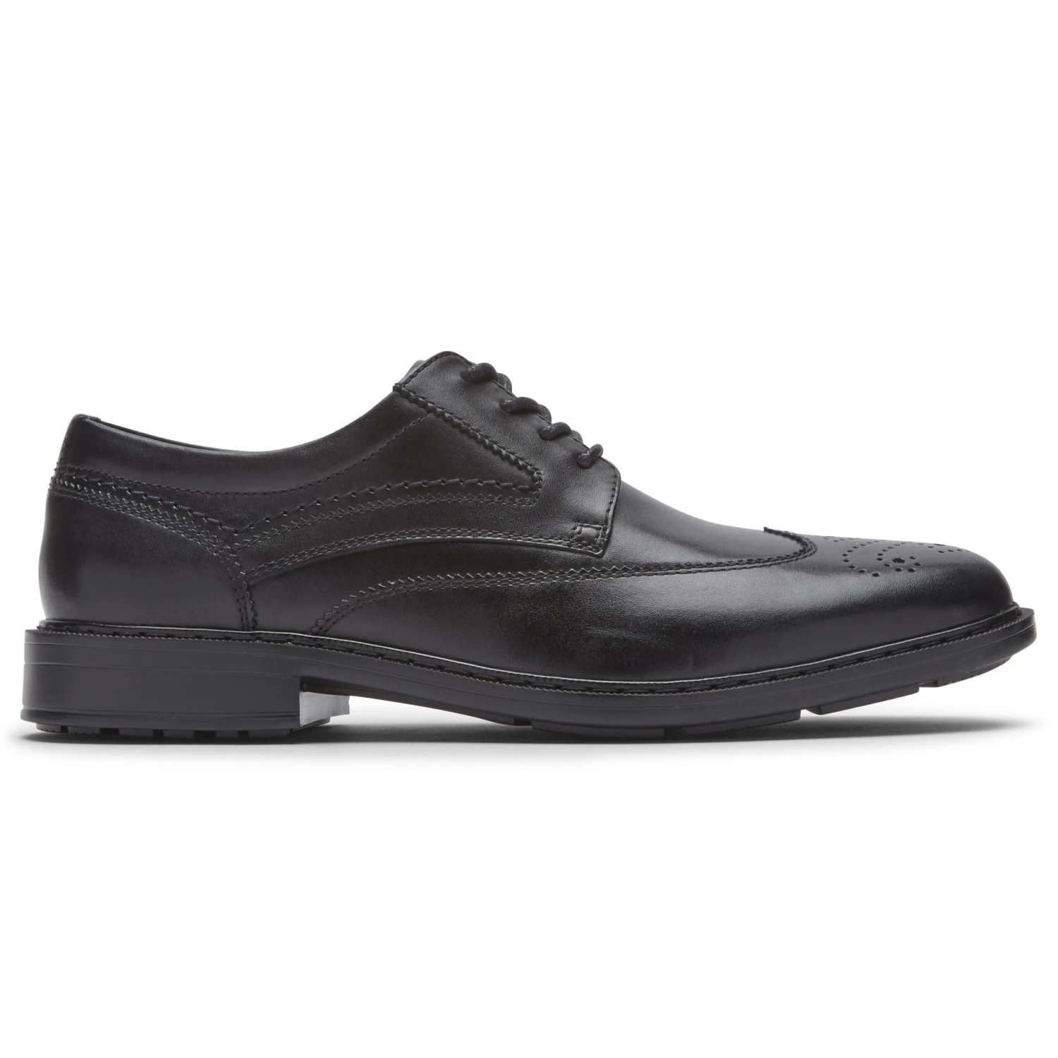 Rockport Tanner Wingtip Black Leather Lace-Up Oxford Dress Shoe 5 Rockport Tanner Wingtip Black Leather Lace-Up Oxford Dress Shoe - Image 3