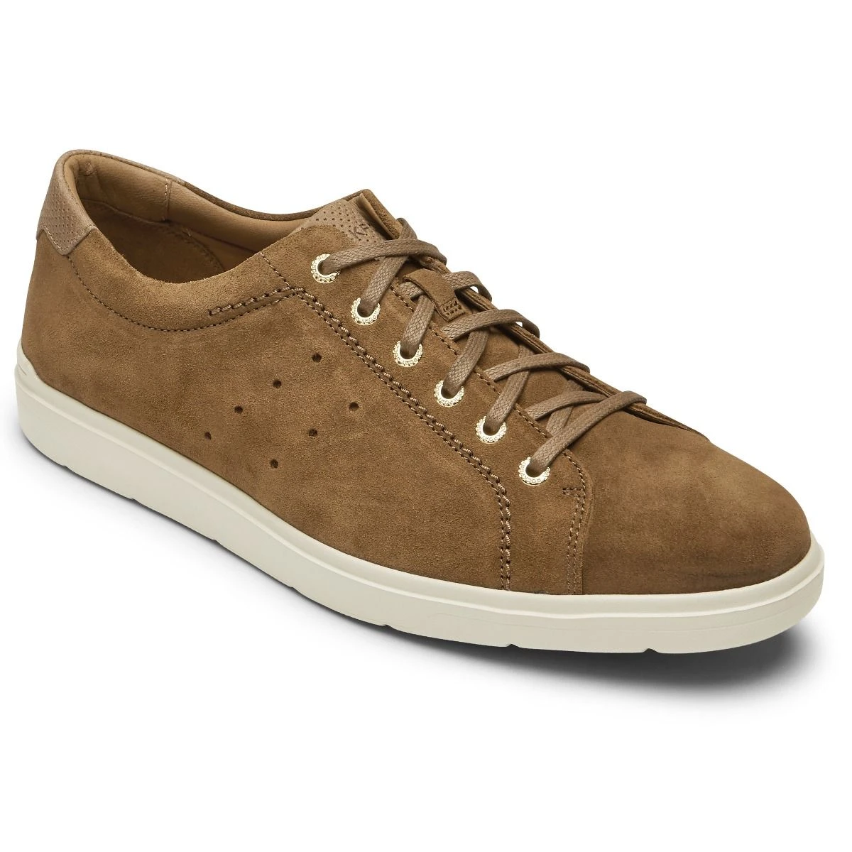 Rockport Total Motion Lite Tan Suede Lace-Up Sneaker 3 Rockport Total Motion Lite Tan Suede Lace-Up Sneaker