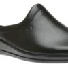 Rohde Jerry Black Leather Slipper -Walking On A Cloud roh155290