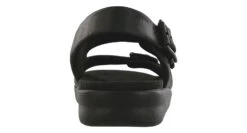 Bravo Black Bear Leather Heel Strap Sandal 9 Bravo Black Bear Leather Heel Strap Sandal -Walking On A Cloud sasbravo01c