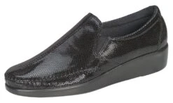 Dream Black Snake Slip-On Loafer -Walking On A Cloud sasdream31c