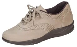 Walk Easy Sage Nubuck Leather Walking Shoe -Walking On A Cloud saswalkeasy14c