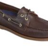 Sperry Men's Authentic Original Amaretto Brown Two-Eye Boat Shoe