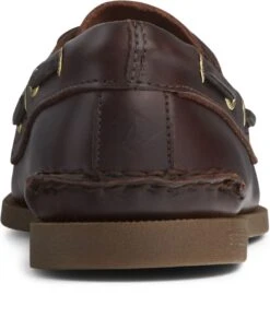 Sperry Men's Authentic Original Amaretto Brown Two-Eye Boat Shoe -Walking On A Cloud speao2eye02c