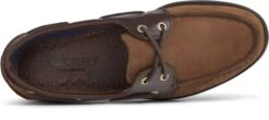 Sperry Men's Authentic Original Brown Nubuck Leather Two Eye Boat Shoe 12 Sperry Men's Authentic Original Brown Nubuck Leather Two Eye Boat Shoe -Walking On A Cloud speao2eye22b