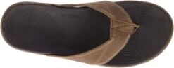 Sperry Regatta Brown Leather Water Thong Sandal -Walking On A Cloud speregatta06b