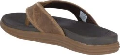 Sperry Regatta Brown Leather Water Thong Sandal -Walking On A Cloud speregatta06c