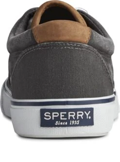 Sperry Striper II CVO Black Canvas Lace-Up Sneaker -Walking On A Cloud spestriperiic01c