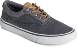 Sperry Striper II CVO Navy Canvas Lace-Up Sneaker -Walking On A Cloud spestriperiic03 1