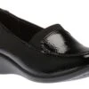 Slip On BLack Patent -Walking On A Cloud stef411231