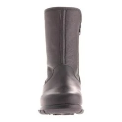 Shield Black Leather Mid-Calf Winter Boot -Walking On A Cloud tenshield01a