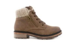 Amy Dark Ten Lace-Up Ankle Boot -Walking On A Cloud wanamy07c