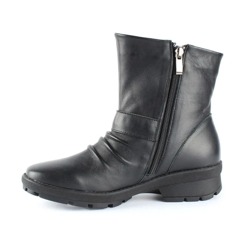 Gripper Black Leather Moto Boot 4 Gripper Black Leather Moto Boot - Image 2